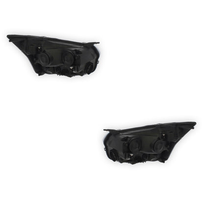 Ford Transit MK8 V363 Black Headlights 2016 - 2025 OEM-Style Aftermarket Left & Right