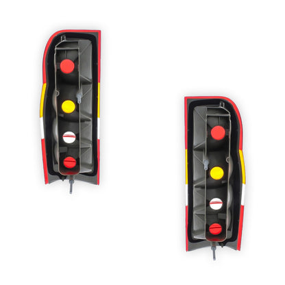 Ford Transit Mk6 Van Rear Halogen Tail Lights 2000 - 2006 OEM-Style Aftermarket Left & Right