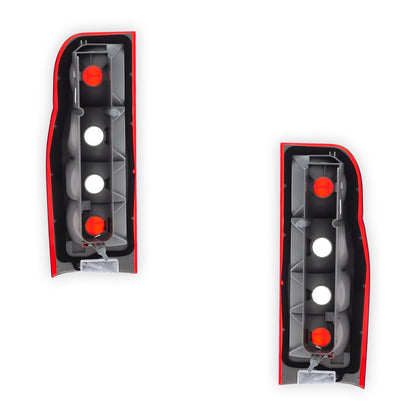 Ford Transit Mk7 Van Rear Halogen Tail Lights 2006 - 2014 OEM-Style Aftermarket Left & Right
