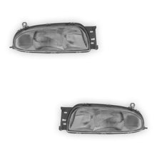 Ford Courier PD / PE Black Headlights 1996 - 2000 OEM-Style Aftermarket Left & Right