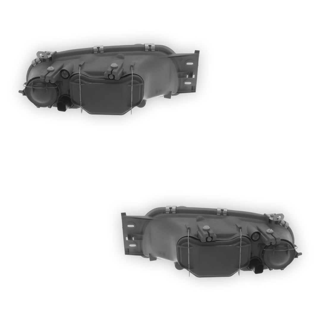 Ford Courier PD / PE Black Headlights 1996 - 2000 OEM-Style Aftermarket Left & Right