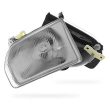 Ford Escort MK4 Black Headlights 1986 - 1990 OEM-Style Aftermarket Left & Right