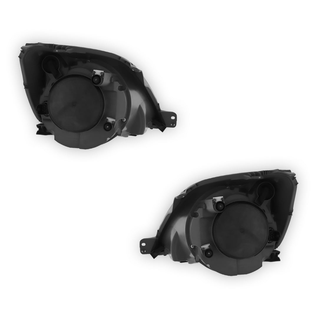 Ford Fiesta MK6 Grey Headlights 2005 - 2009 OEM-Style Aftermarket Left & Right