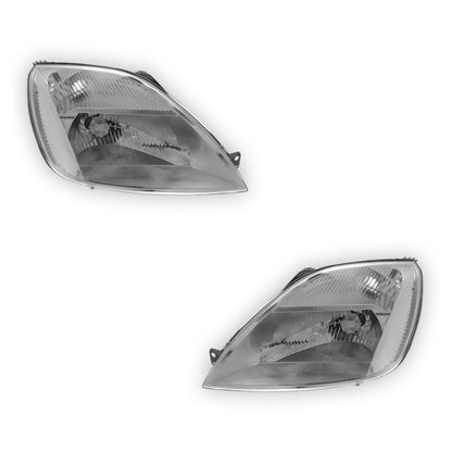 Ford Fiesta MK6 Headlights 2002 - 2005 OEM-Style Aftermarket Left & Right