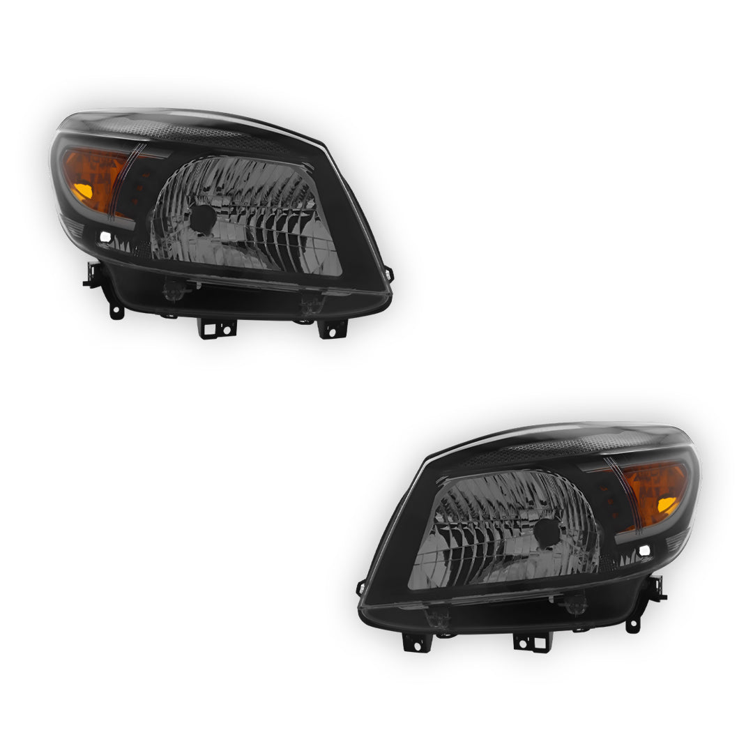 Ford Ranger Amber Headlights 2009 - 2012 OEM-Style Aftermarket Left & Right