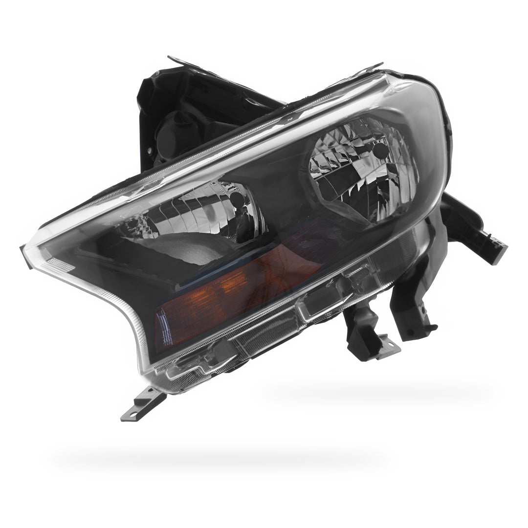 Ford Ranger P375 Black Headlights 2015 - 2019 OEM-Style Aftermarket Left & Right