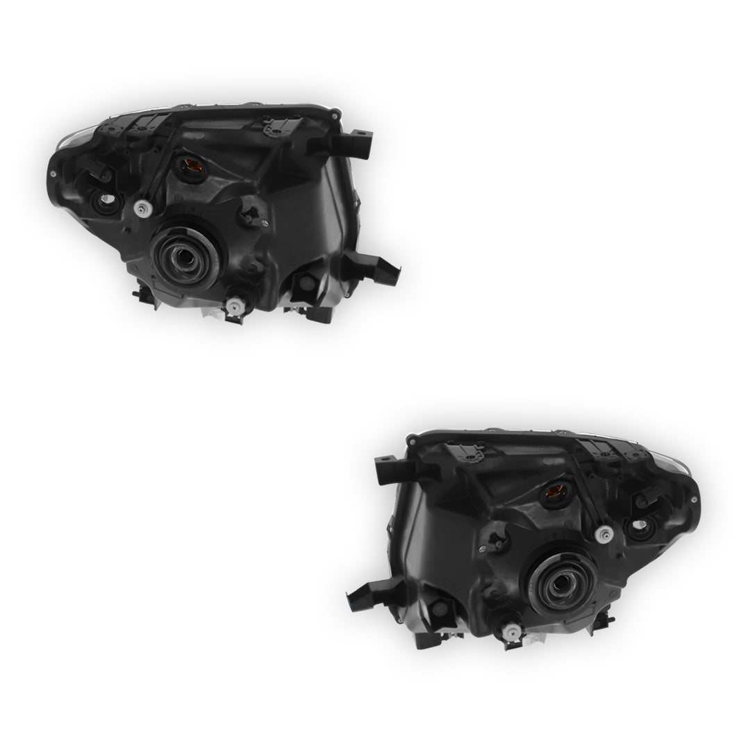 Ford Ranger P375 Black Projector Headlights 2011 - 2016 OEM-Style Aftermarket Left & Right