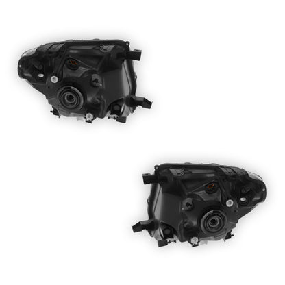 Ford Ranger P375 Black Projector Headlights 2011 - 2016 OEM-Style Aftermarket Left & Right