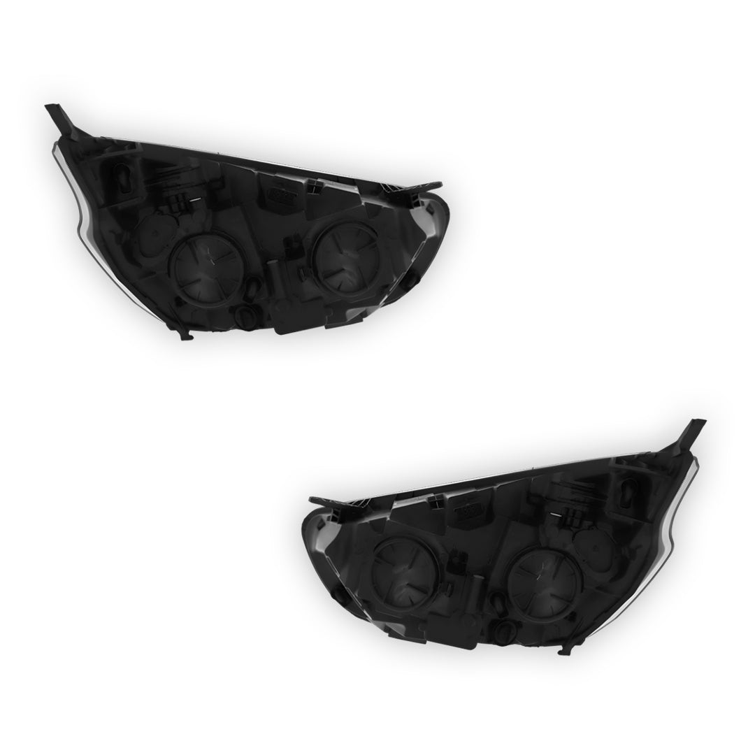 Ford Tourneo Custom Black Headlights 2018 - 2023 OEM-Style Aftermarket Left & Right