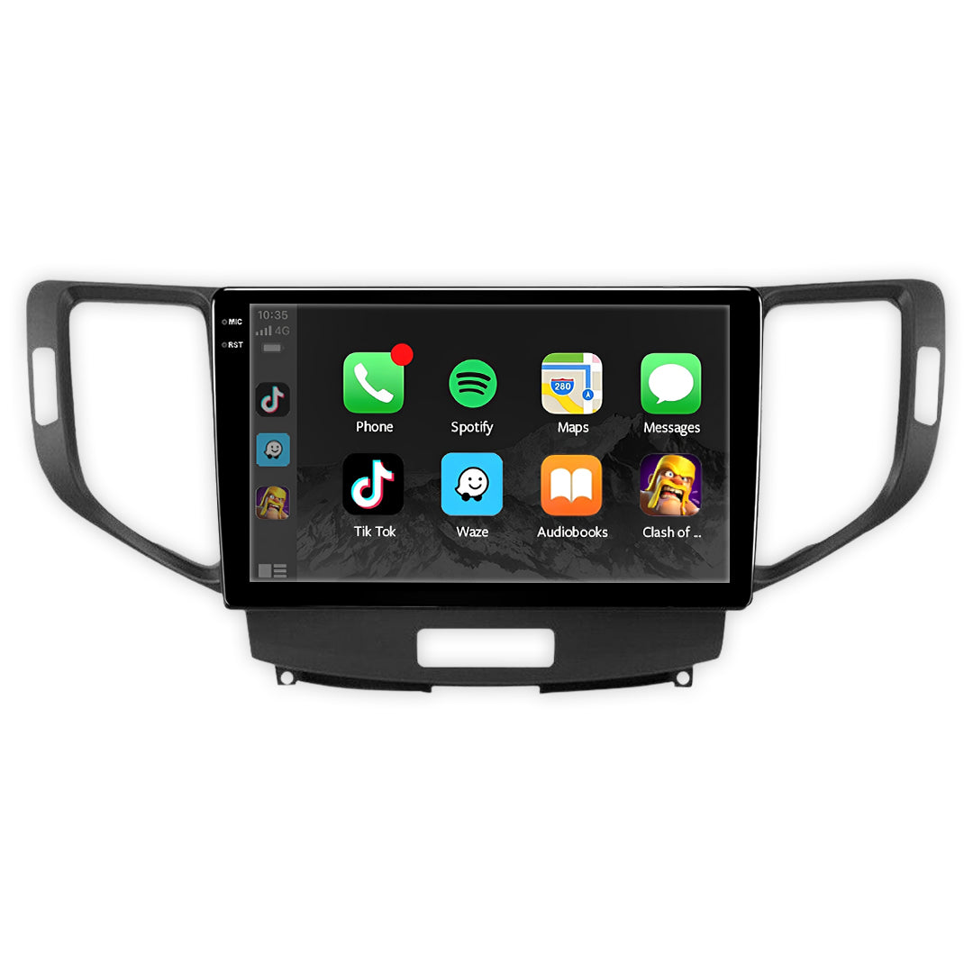 Honda Accord Euro CU (2008 - 2015) 9" Wireless Android 16 Head Unit for Apple CarPlay / Android Auto