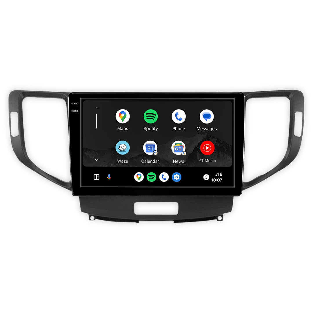 Honda Accord Euro CU (2008 - 2015) 9" Wireless Android 16 Head Unit for Apple CarPlay / Android Auto