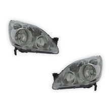 Honda CR-V MK2 Chrome Headlights 2005 - 2007 OEM-Style Aftermarket Left & Right