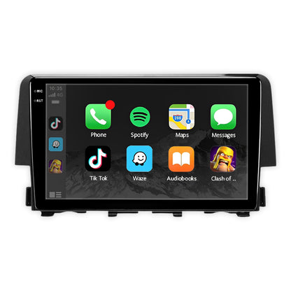 Honda Civic FC / FK (2016 - 2021) 9" Wireless Android 16 Head Unit for Apple CarPlay / Android Auto
