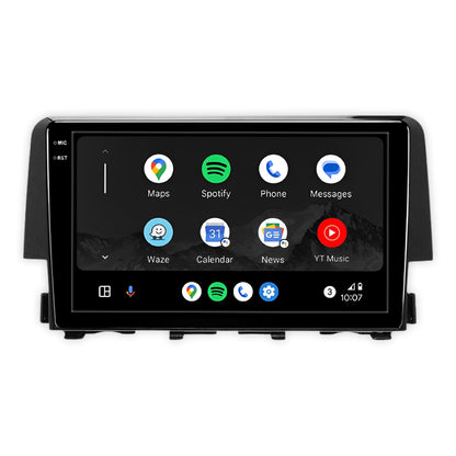 Honda Civic FC / FK (2016 - 2021) 9" Wireless Android 16 Head Unit for Apple CarPlay / Android Auto