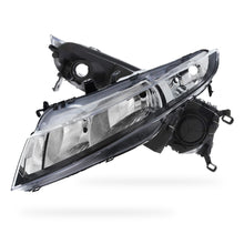 Honda Civic MK8 Black Headlights 2006 - 2012 OEM-Style Aftermarket Left & Right