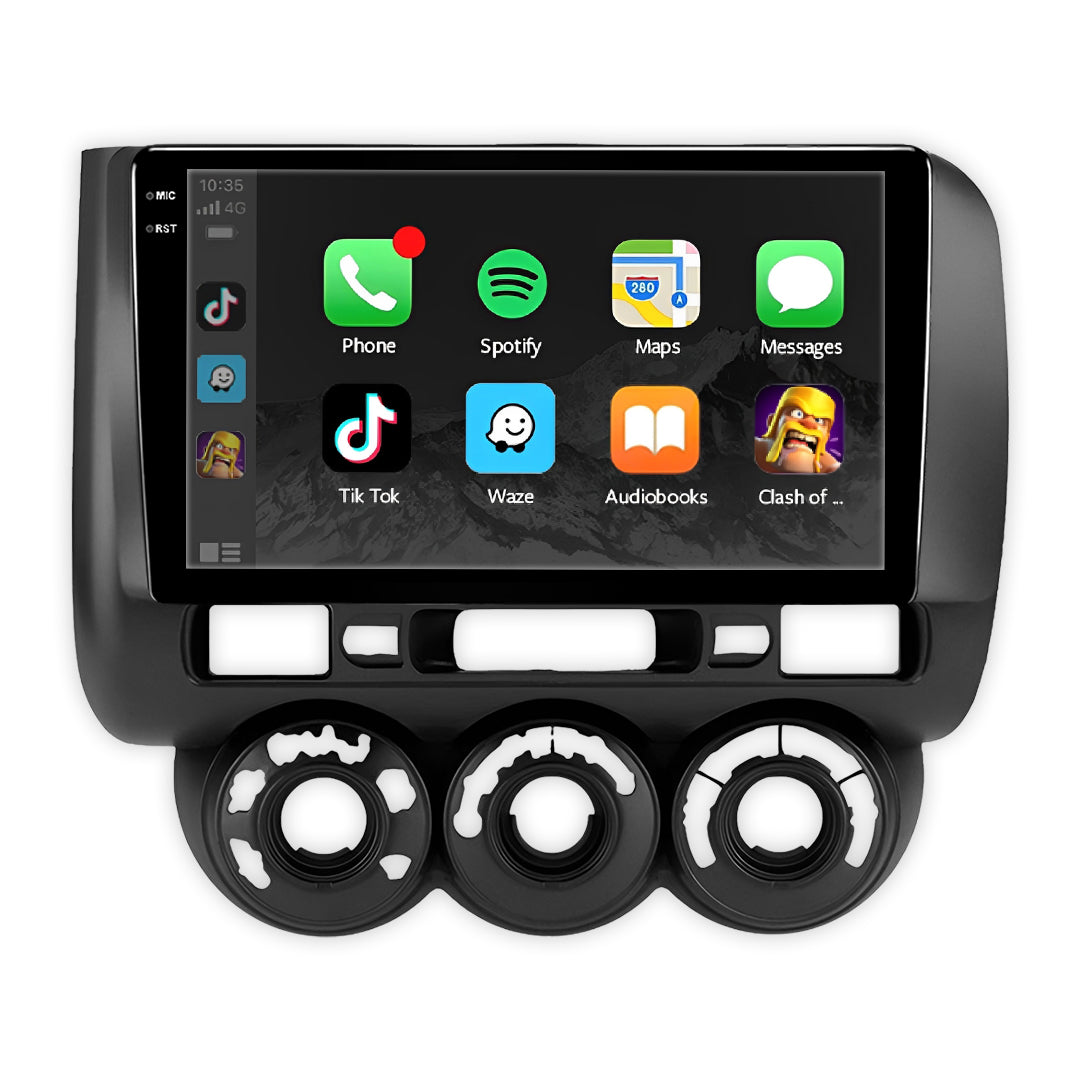 Honda JAZZ GD (2002 - 2008) 9" Wireless Android 13 Head Unit for Apple CarPlay / Android Auto