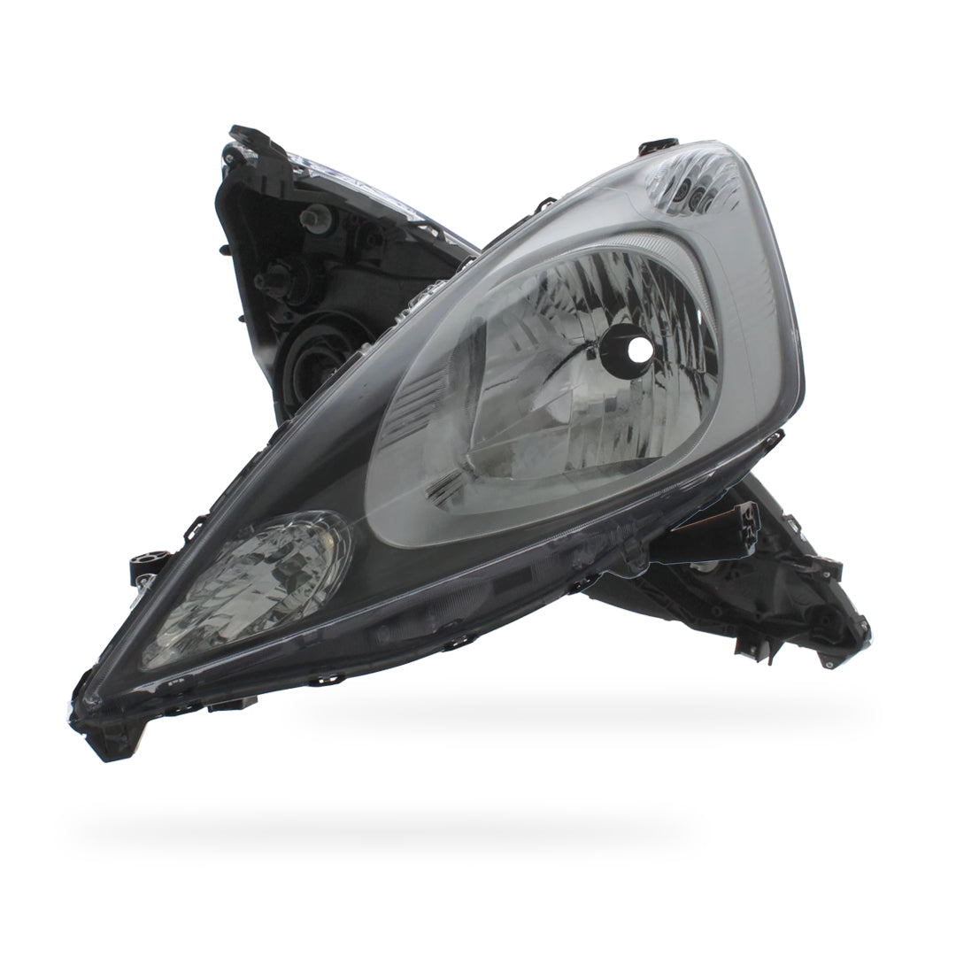 Honda Jazz MK3 GE Chrome Headlights 2008 - 2011 OEM-Style Aftermarket Left & Right