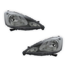 Honda Jazz MK3 GE Chrome Headlights 2008 - 2011 OEM-Style Aftermarket Left & Right