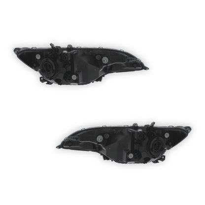 Honda Jazz MK4 GK Chrome Headlights 2015 - 2018 OEM-Style Aftermarket Left & Right