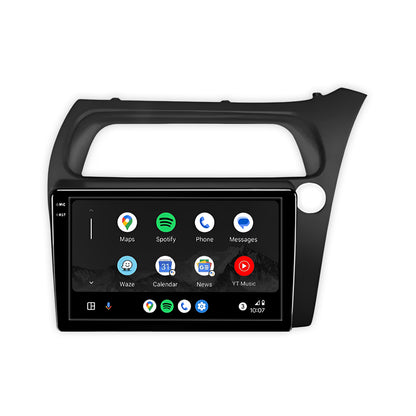 Honda Civic FD / FK (2006 - 2011) 9" Wireless Android 13 Head Unit for Apple CarPlay / Android Auto