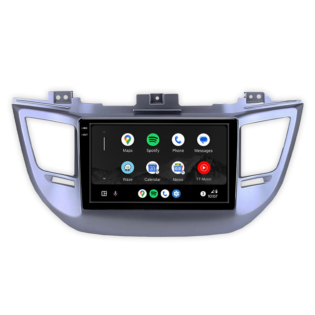 Hyundai Tucson TL / TLE (2015 - 2018) 9" Wireless Android 15 Touchscreen Stereo for Apple CarPlay / Android Auto
