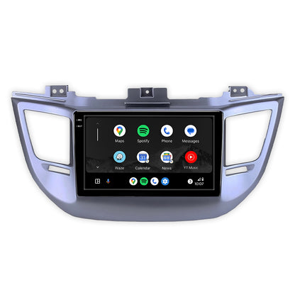 Hyundai Tucson TL / TLE (2015 - 2018) 9" Wireless Android 15 Touchscreen Stereo for Apple CarPlay / Android Auto