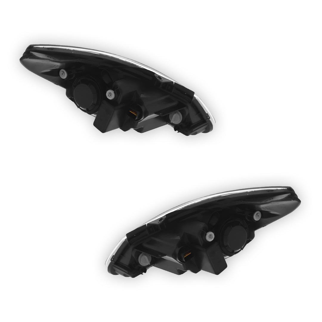 Hyundai i10 Chrome Headlights 2008 - 2011 OEM-Style Aftermarket Left & Right