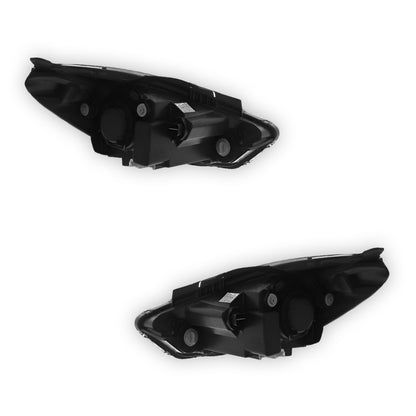 Hyundai i10 Chrome Headlights 2010-2014 OEM-Style Aftermarket Left & Right