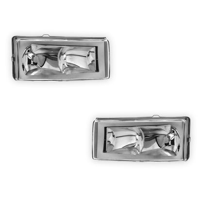 Iveco Daily Chrome Headlights 1999 - 2006 OEM-Style Aftermarket Left & Right