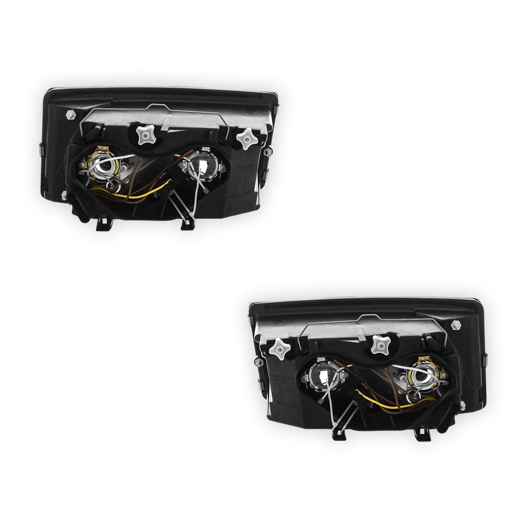 Iveco Daily Chrome Headlights 1999 - 2006 OEM-Style Aftermarket Left & Right