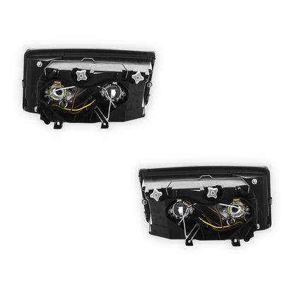 Iveco Daily Chrome Headlights 1999 - 2006 OEM-Style Aftermarket Left & Right