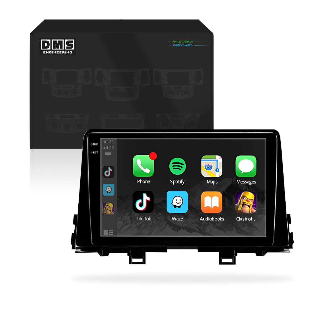 Kia Picanto JA (2018 - 2023) 9" Wireless Android 13 Touchscreen Stereo for Apple CarPlay / Android Auto
