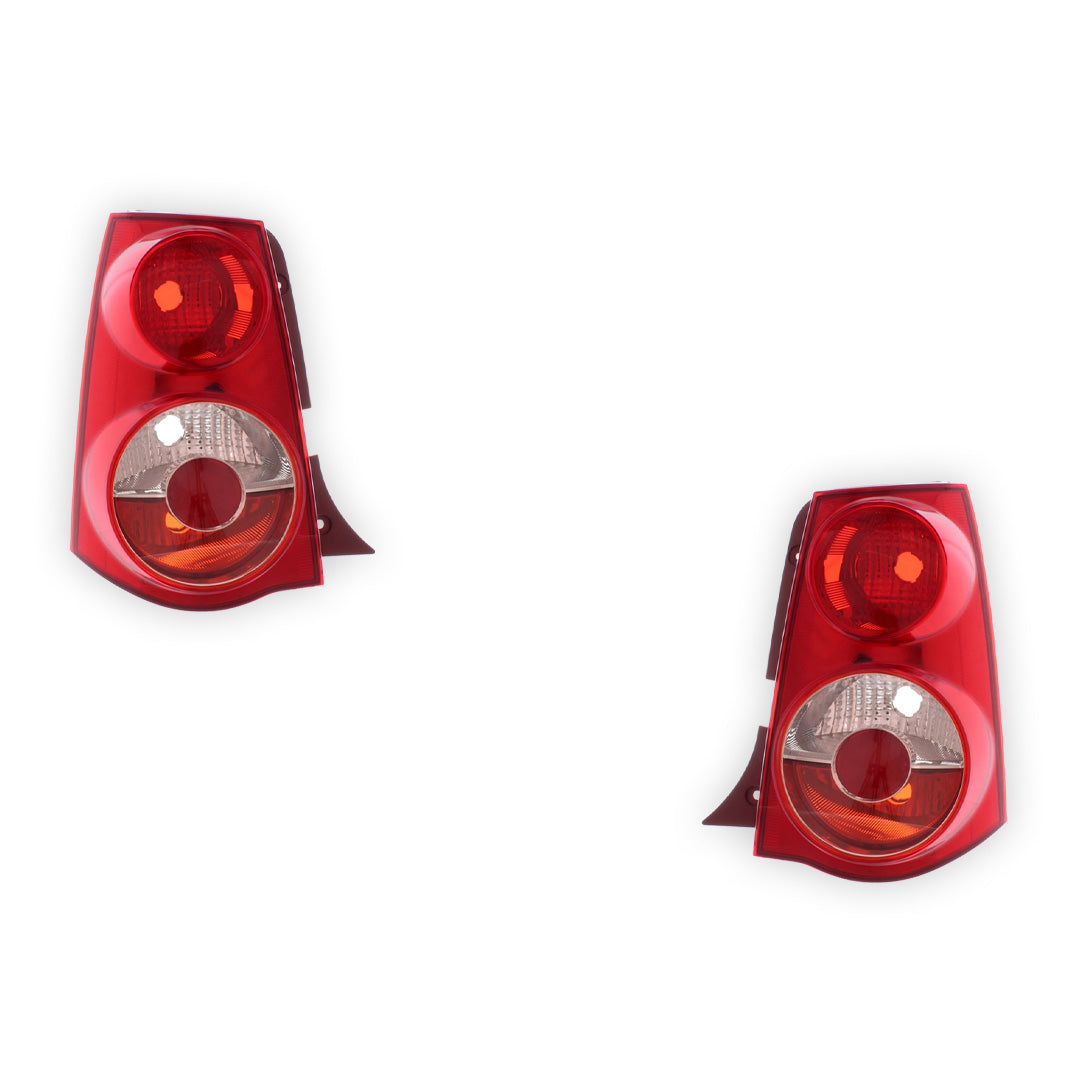 Kia Picanto SA Hatchback Rear Halogen Tail Lights 2007 - 2011 OEM-Style Aftermarket Left & Right