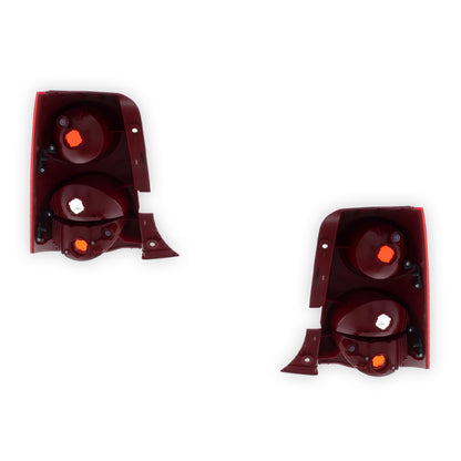 Kia Picanto SA Hatchback Rear Halogen Tail Lights 2007 - 2011 OEM-Style Aftermarket Left & Right