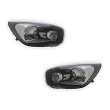 Kia Picanto TA Black Headlights 2011 - 2018 OEM-Style Aftermarket Left & Right