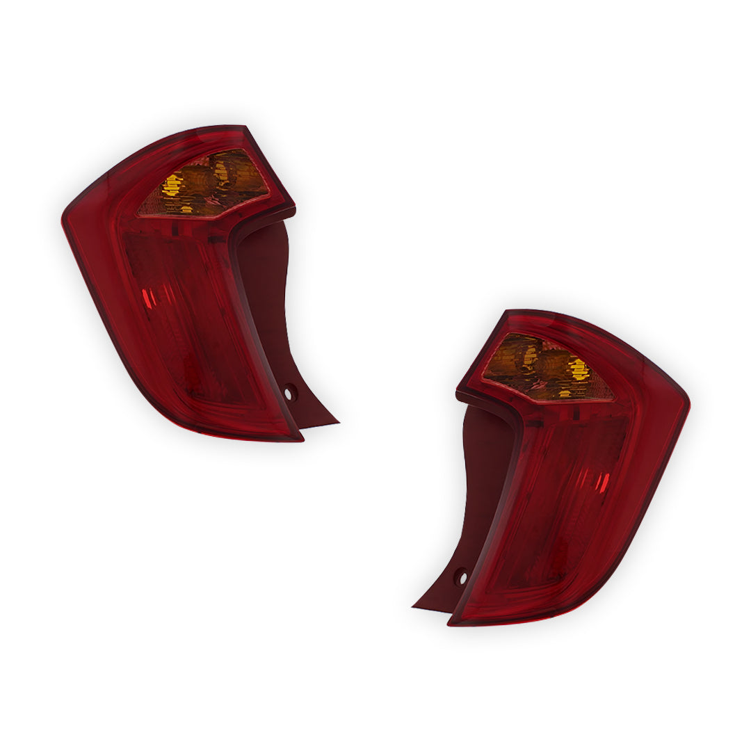 Kia Picanto TA Hatchback Rear Halogen Tail Lights 2011 - 2018 OEM-Style Aftermarket Left & Right