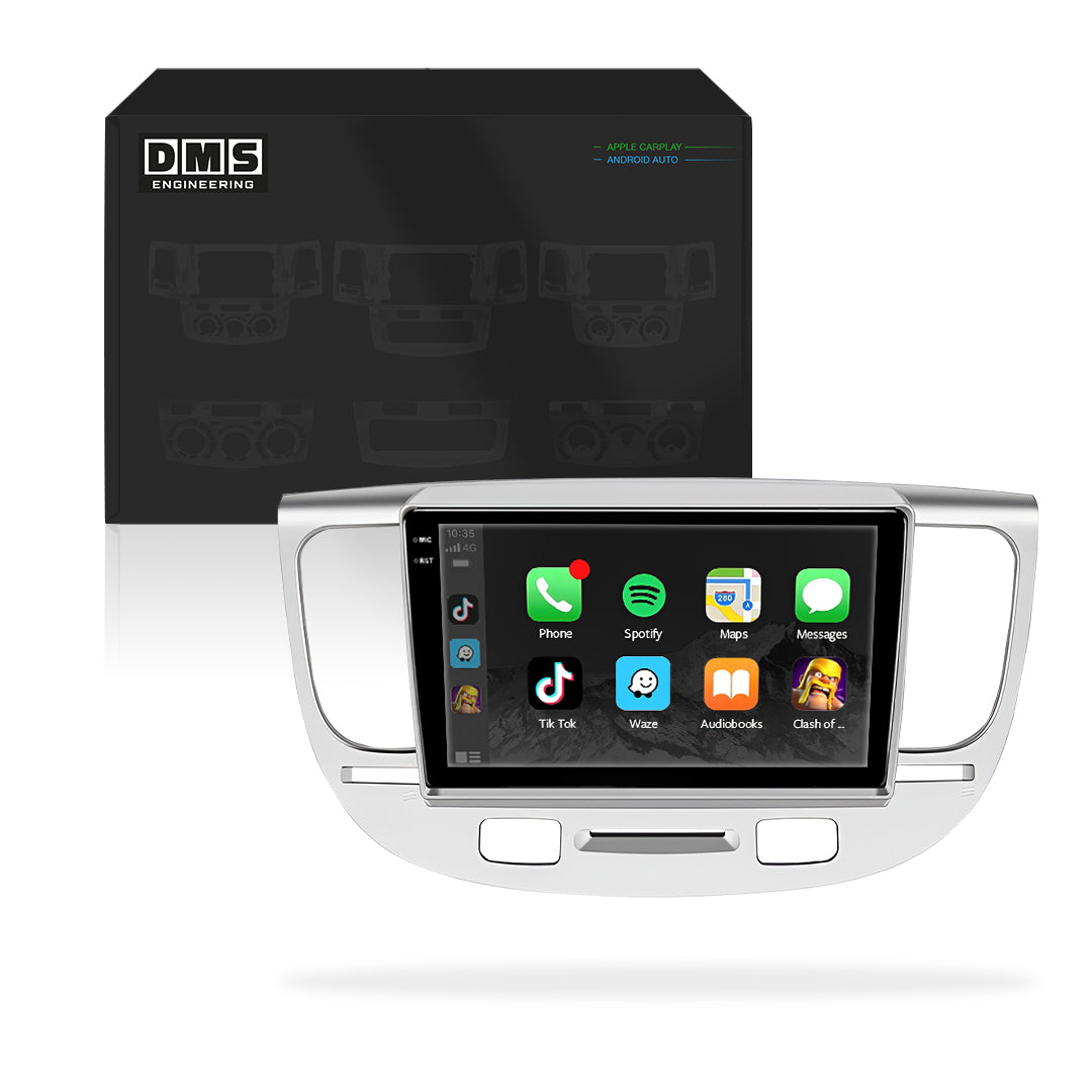 Kia Rio JB (2005 - 2011) 9" Wireless Android 13 Touchscreen Stereo for Apple CarPlay / Android Auto