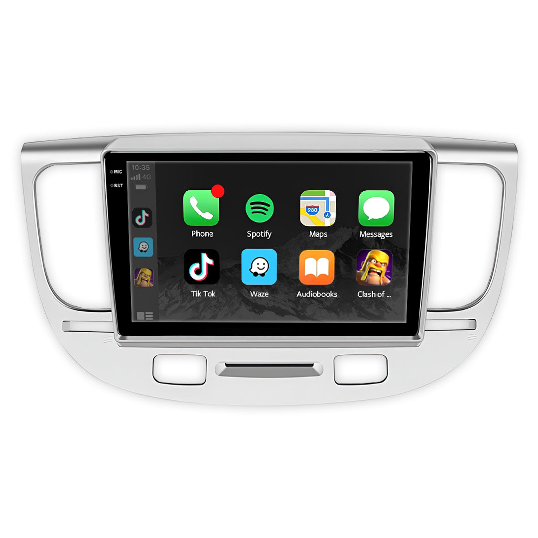 Kia Rio JB (2005 - 2011) 9" Wireless Android 13 Touchscreen Stereo for Apple CarPlay / Android Auto