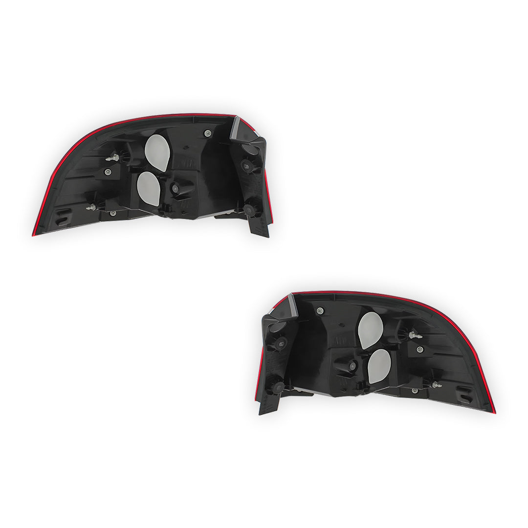 Kia Rio UB Hatchback Rear Halogen Tail Lights 2011 - 2017 OEM-Style Aftermarket Left & Right