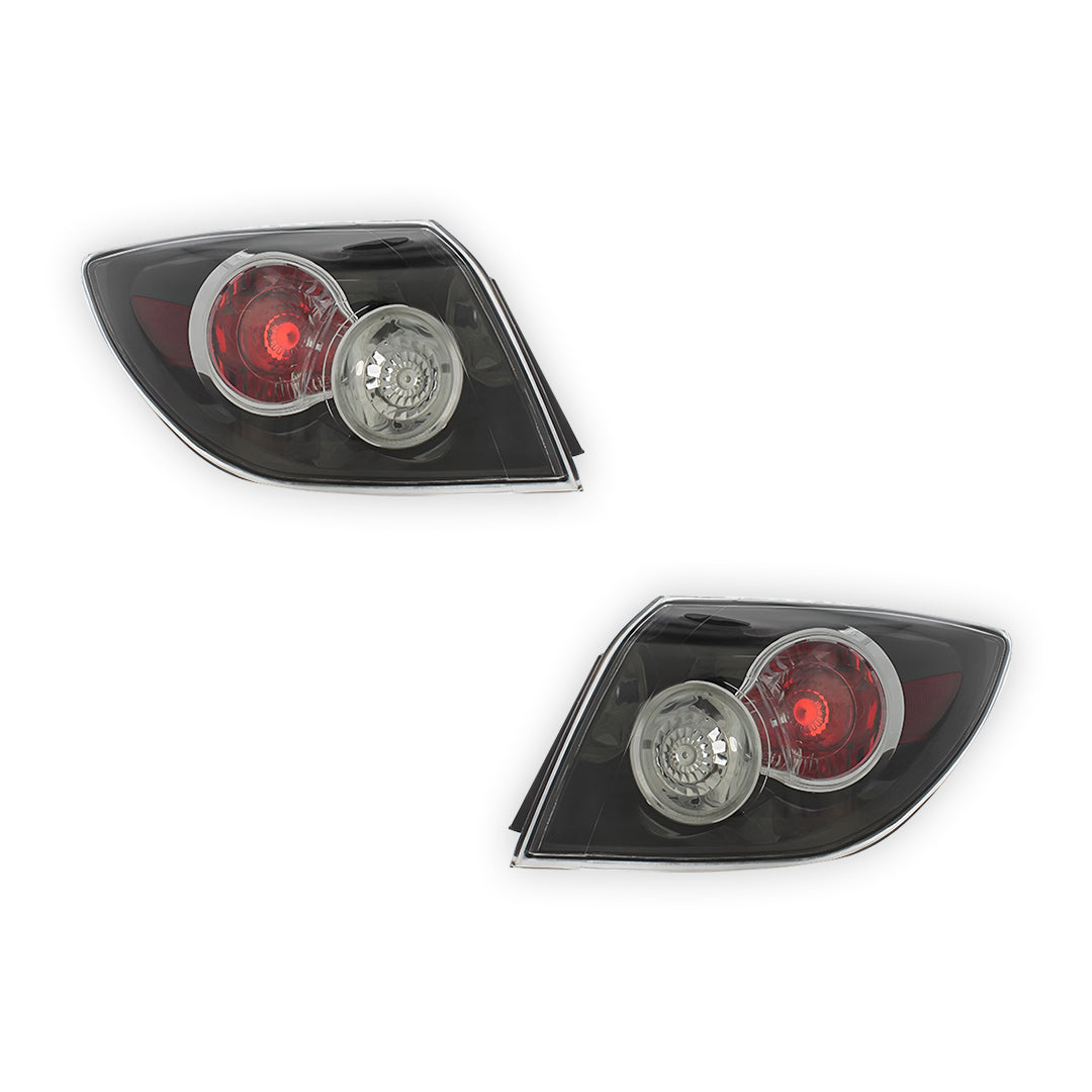 Mazda 3 BK Tail Lights 2007 - 2009 OEM-Style Aftermarket Left & Right