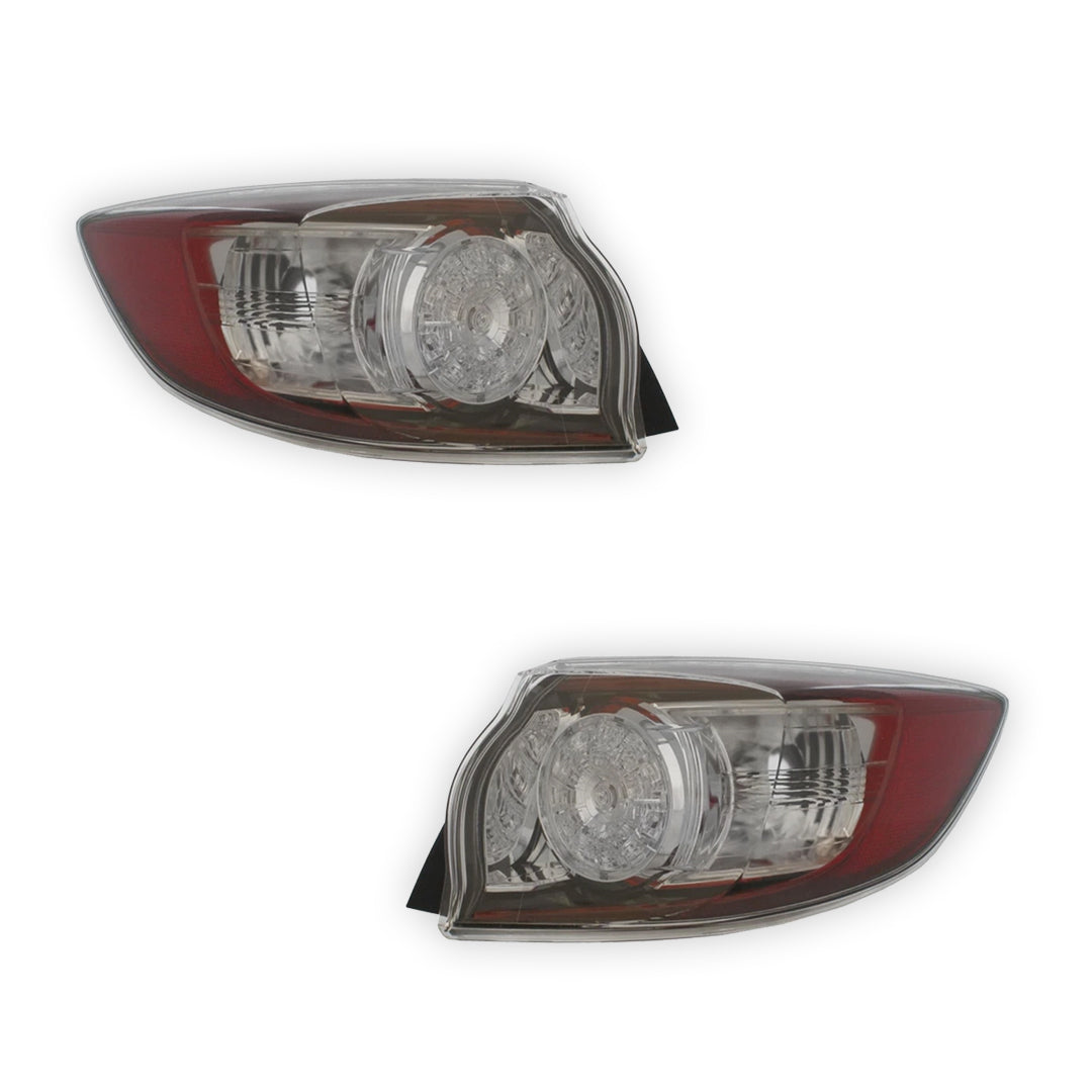 Mazda 3 BL Tail Lights 2009 - 2014 OEM-Style Aftermarket Left & Right