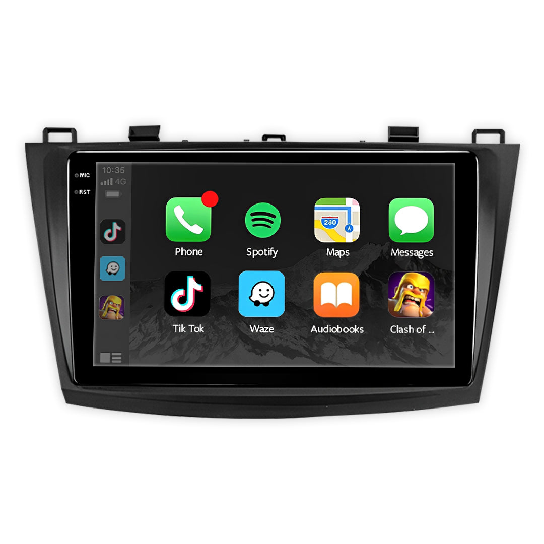 Mazda 3 BL (2010 - 2013) 9" Wireless Android 13 Head Unit for Apple CarPlay / Android Auto