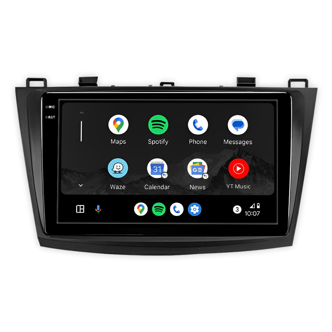 Mazda 3 BL (2010 - 2013) 9" Wireless Android 13 Head Unit for Apple CarPlay / Android Auto