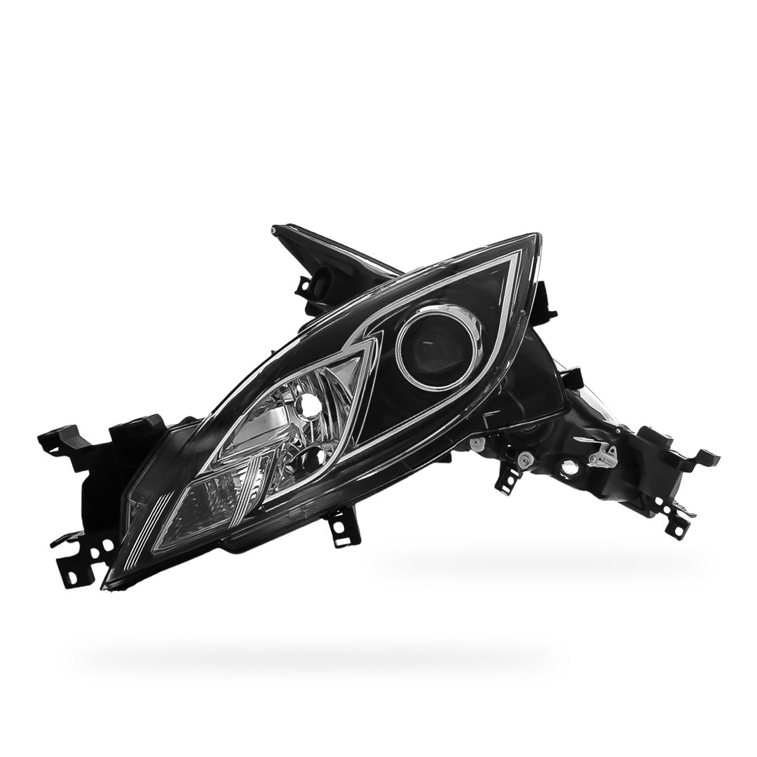 Mazda 6 GH Black Headlights 2008 - 2010 OEM-Style Aftermarket Left & Right