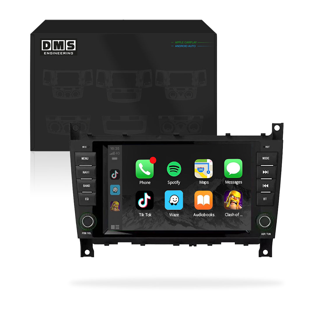 Mercedes-Benz C-Class W203 (2004 - 2007) 9" Wireless Android 13 Touchscreen Stereo for Apple CarPlay / Android Auto
