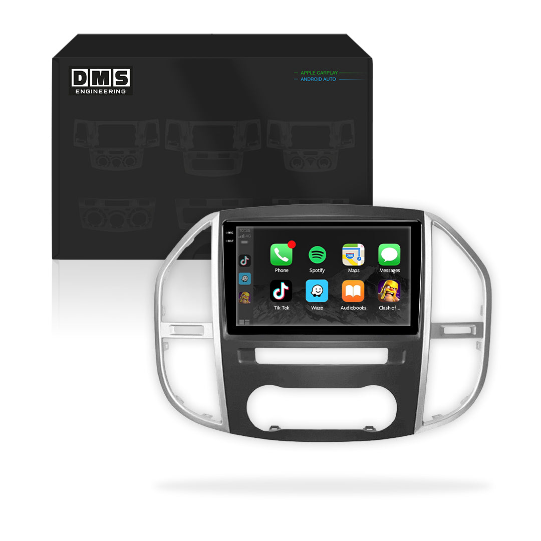 Mercedes-Benz Vito W447 (2016 - 2022) 9" Wireless Android 13 Head Unit for Apple CarPlay / Android Auto