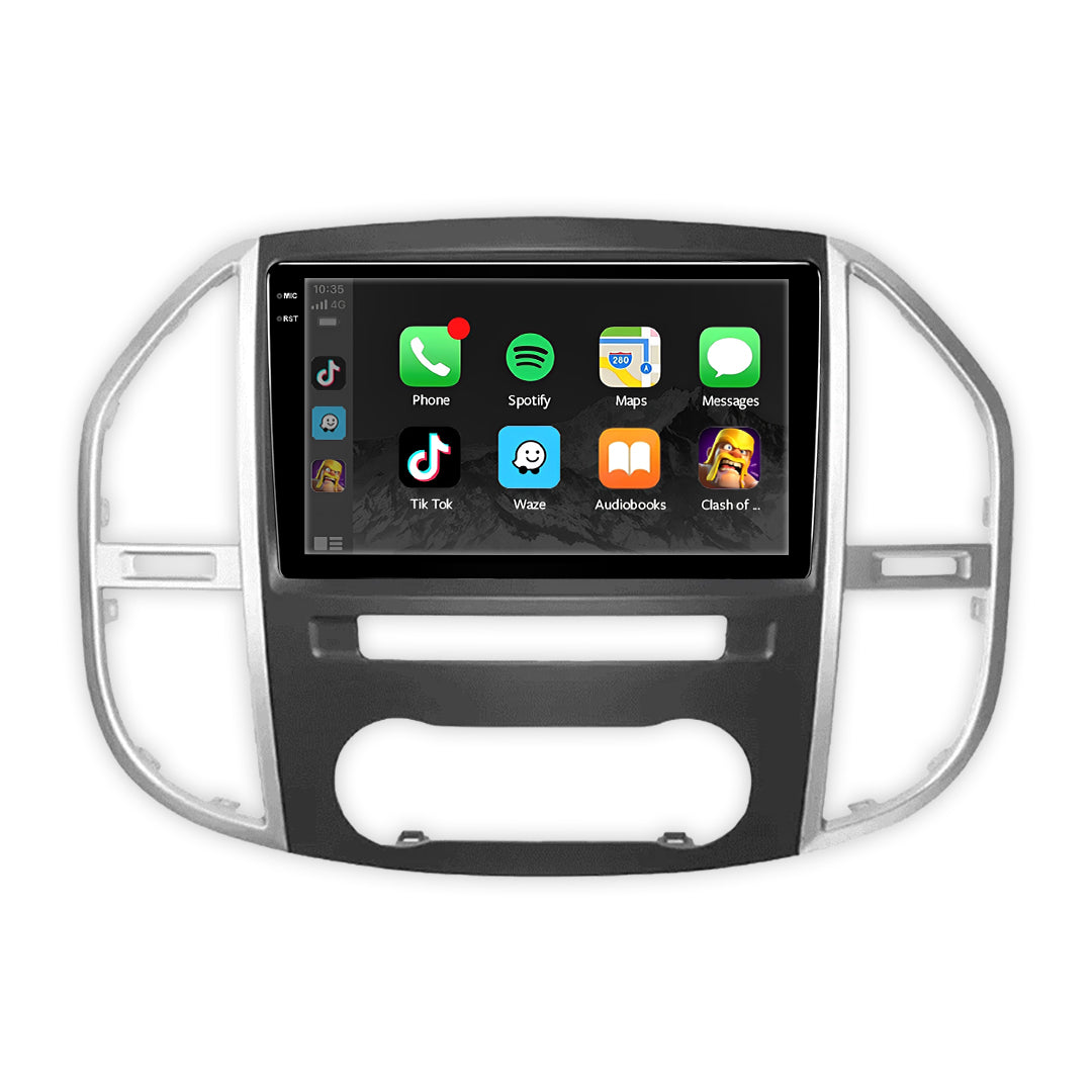 Mercedes-Benz Vito W447 (2016 - 2022) 9" Wireless Android 13 Head Unit for Apple CarPlay / Android Auto