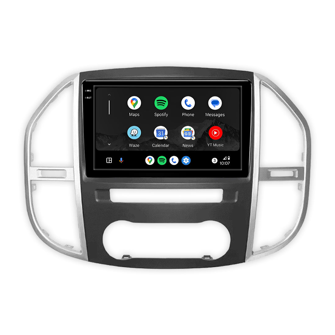 Mercedes-Benz Vito W447 (2016 - 2022) 9" Wireless Android 13 Head Unit for Apple CarPlay / Android Auto