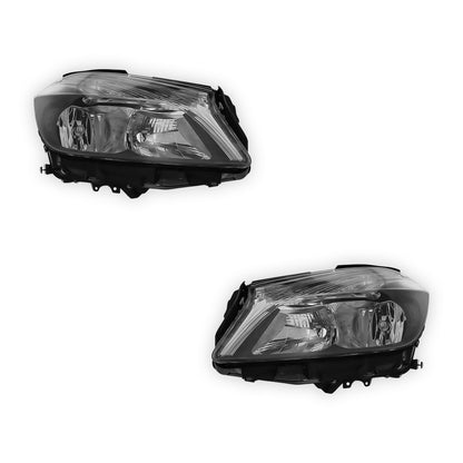 Mercedes Benz A Class Headlights 2012 - 2018 OEM-Style Aftermarket Left & Right