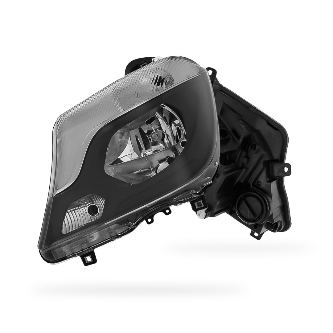 Mercedes Benz Sprinter Black Headlights 2013 - 2019 OEM-Style Aftermarket Left & Right
